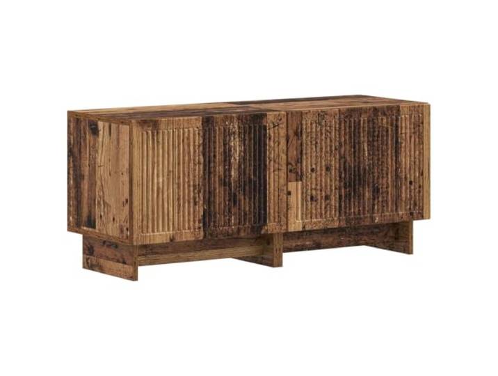 GKMBCVDFR TV-Schrank Aus Holzwerkstoff Mit Umkehrbaren Türen Und Stauraum Schlankes Design, feuchtigkeitsbeständig, mehrere Fächer, umkehrbare Türen, einfache Pflege