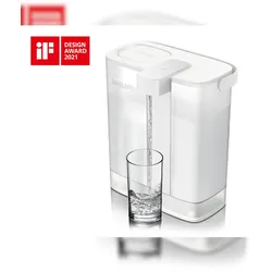 Philips Philip AWP2980WH/31 Sofort-Wasserfilter, gefiltertes Wasser per Knopfdruck, aufladbar via USB-C