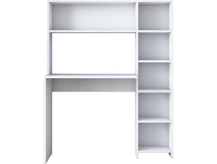 Bureau combiné blanc 113 cm
