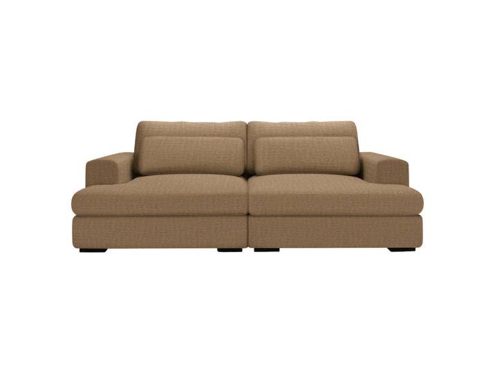 Lomoco Bigsofa, Rost, 2-3-Sitzer, Füllung: Schaumstoff, 218x80x158 cm, Stoffauswahl, Wohnzimmer, Sofas & Couches, Sofas, Bigsofas