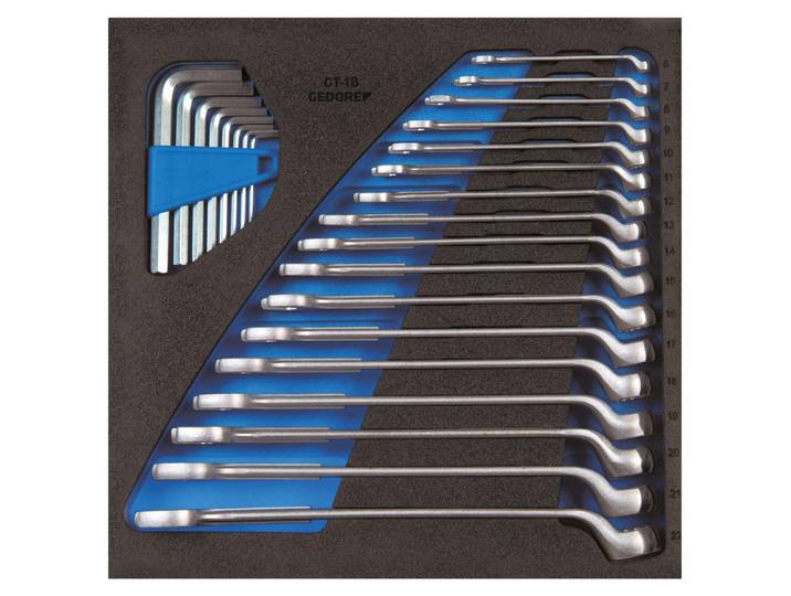 Module d'outils CT2/3\, clé mixte à anneau\, Gedore 4010886895030
