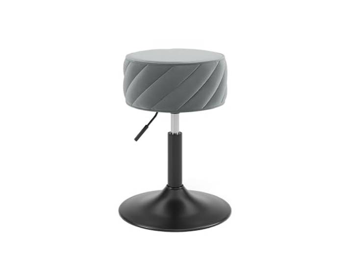 Vicco Hocker Cherio , Grau 35 x 50.5 cm geeignet als Sitzgelegenheit am Schminktisch oder Frisiertisch