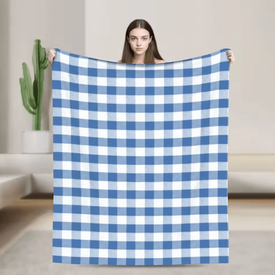 Inspire Curations Royal Stewart Tartan Plaid Soft Fleece Throw Blanket 3 150x125cm 60x50in