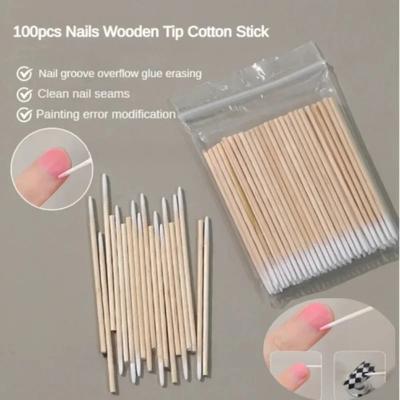 Uplifted Goods Disposable Precision Nail Polish Remover And Cotton Cleaning Sticks 500st
