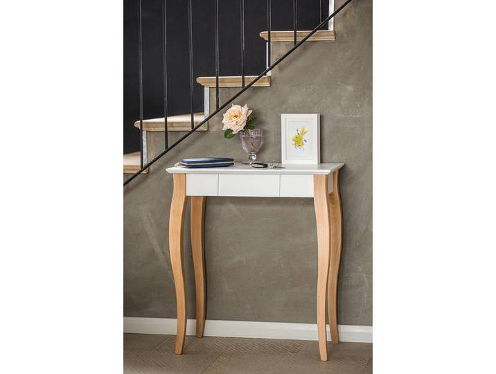 Bureau Patti 85 x 74 x 40cm Blanc/Blanc