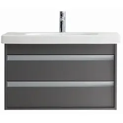 Duravit D-Code Waschtisch Weiß Hochglanz 850 mm - 03428500002 03428500002