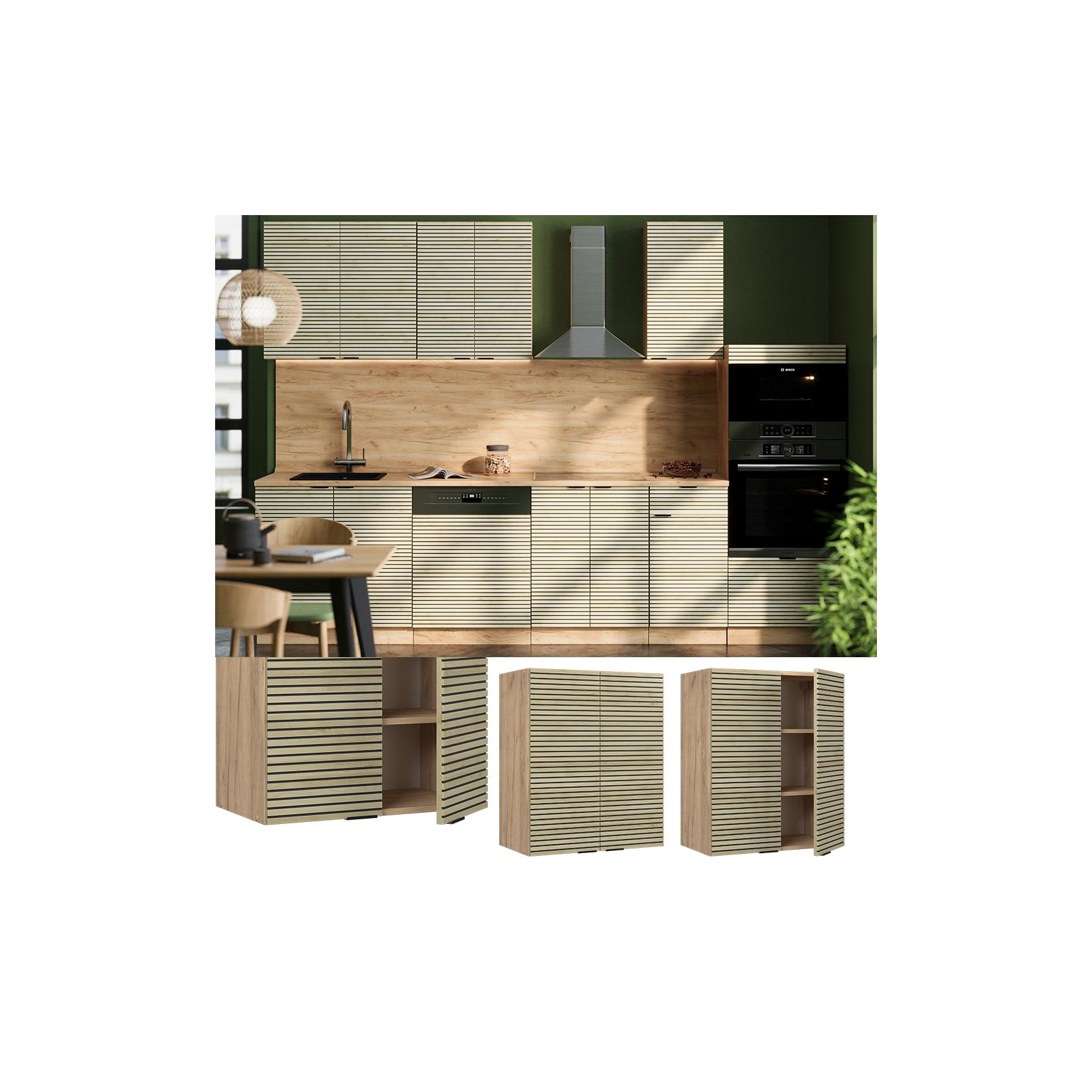 Vicco Hängeschrank Fame-Line Eiche gefräst 60 cm