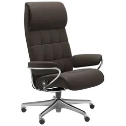 Stressless Bürostuhl London Star High Back Leder Braun Batick Brown