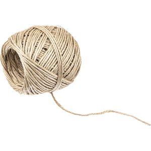Bindfaden Jutegarn, Stärke 2mm, braun, Länge 40m