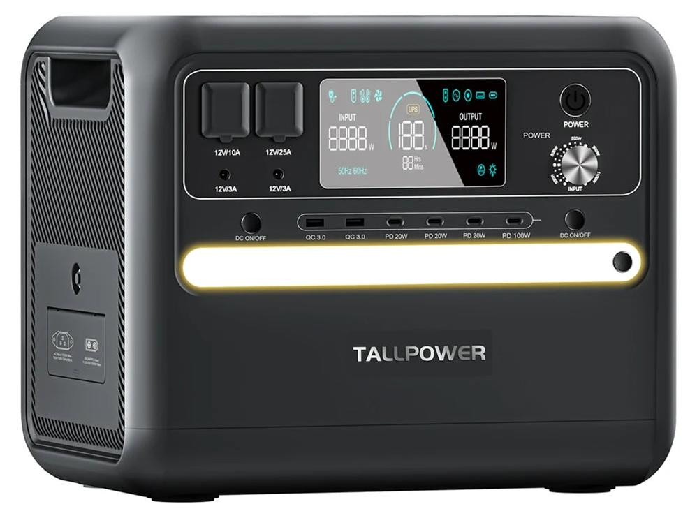 Selius Draagbare Power Station – Mobiele Energieopslag met 2160Wh Capaciteit en 2400W Output