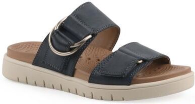 Women's Namaste FOM Recovery Slide Sandal by White Mountain in Navy Smooth (Size 6 M)