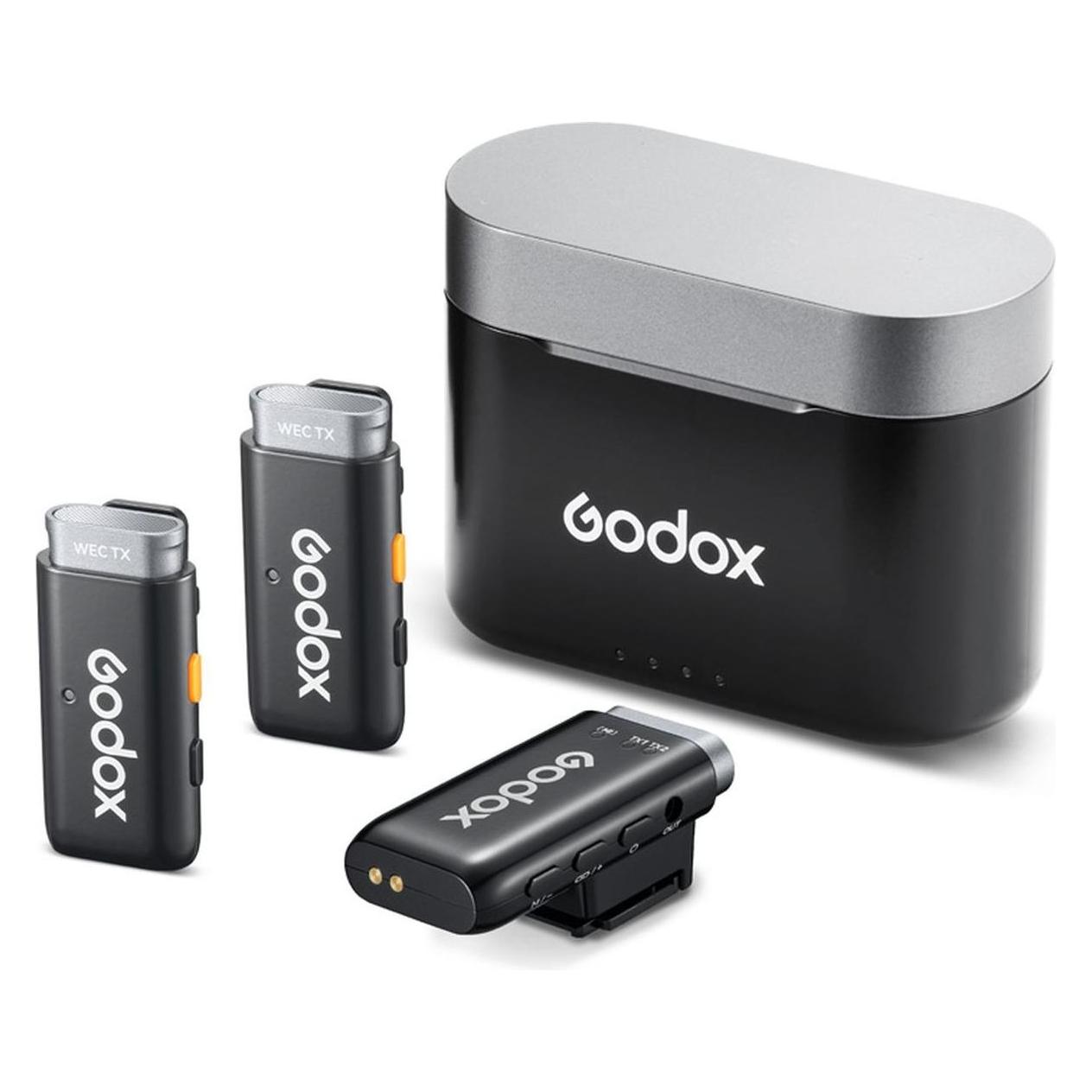 Godox WEC S Kit2 2.4 GHz Wireless Microphone System Sony (D273731)