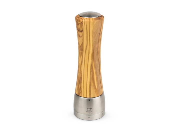 Peugeot Madras Z zoutmolen 21 cm Olive wood-stainless steel