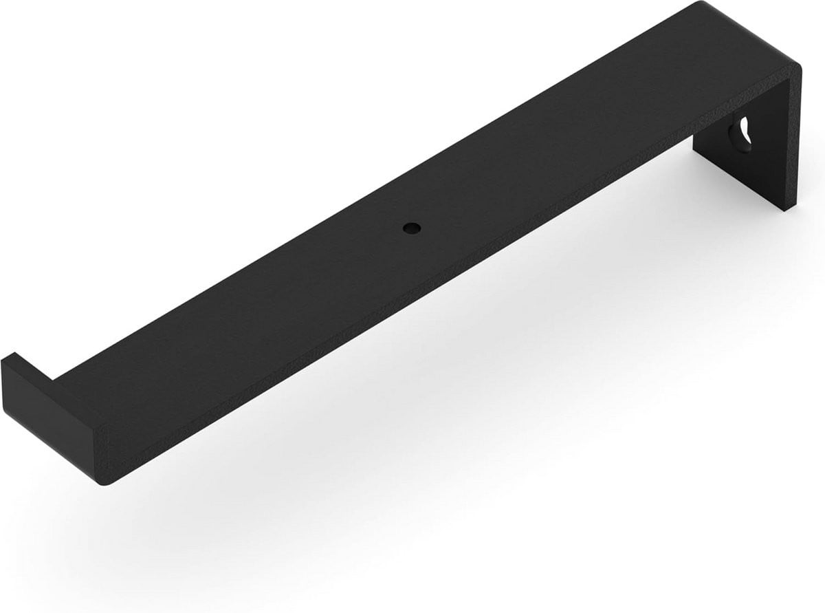 Stevige Plankdragers Zwart 62x309mm - Zware Kwaliteit Wandplank Ondersteuning