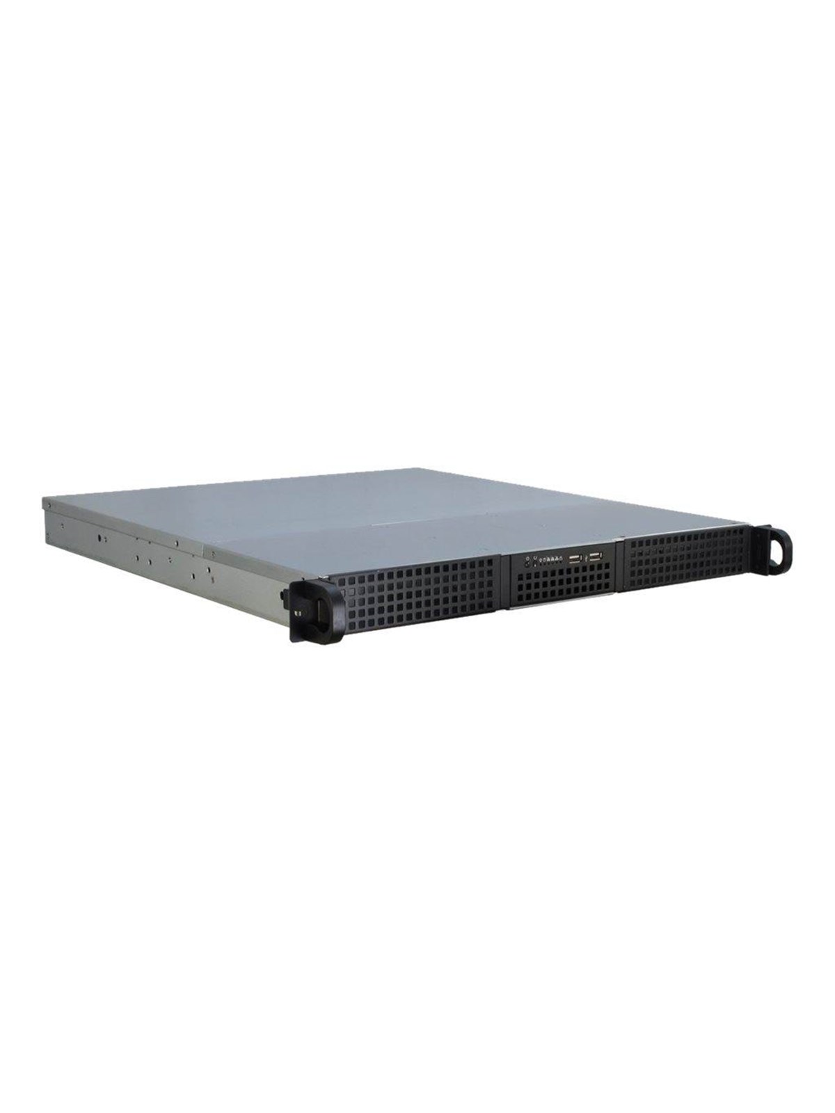 Inter-Tech IPC 1U-10248 - Gehäuse - Server (Rack) - Schwarz