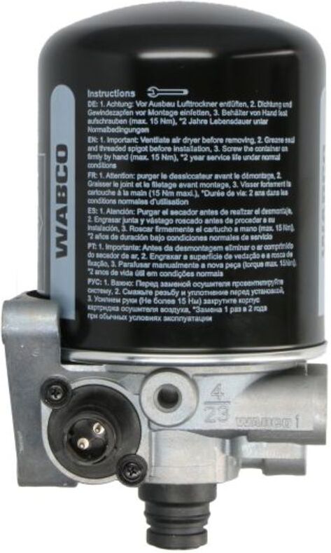Lufttrockner, Druckluftanlage WABCO 4324101160