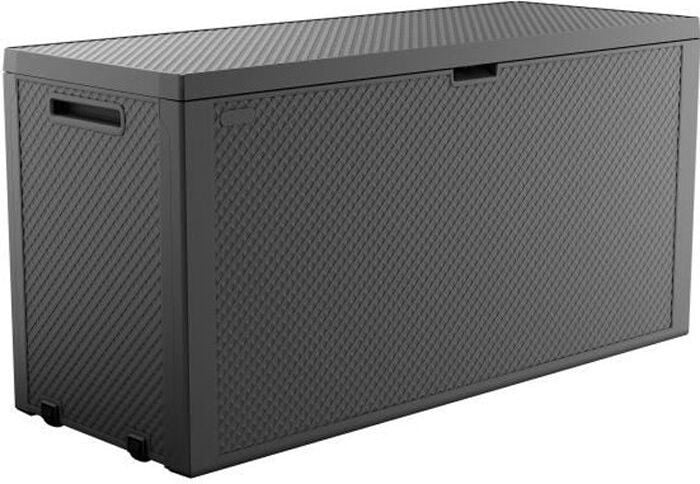 Keter Emily opbergbox, 270 liter, tuinkist, grijs