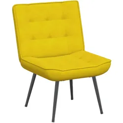 vidaXL Relaxsessel Gelb 64x74x84 cm Samt