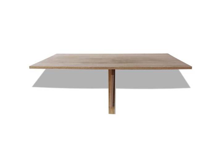 CHEZ XWO - Table murale rabattable en chêne 100x60 cm @1442