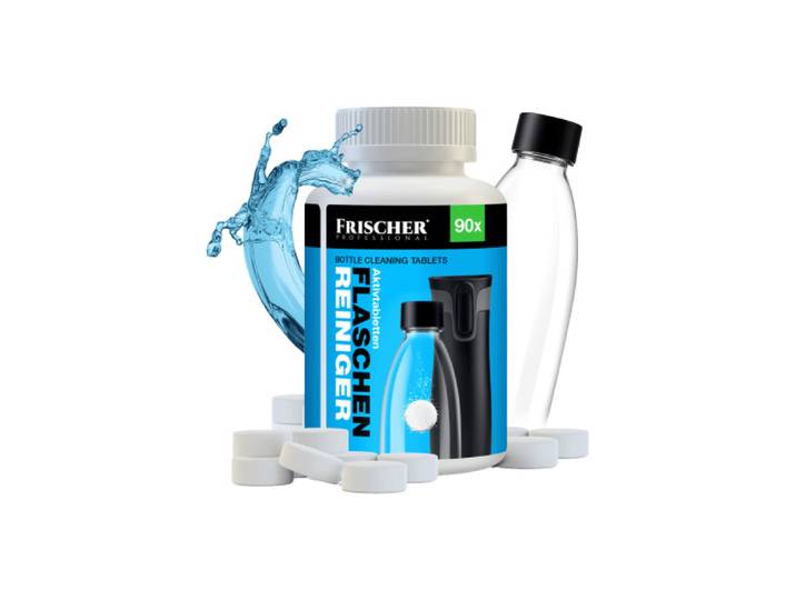 Reinigungstabletten für Trinkflaschen Frischer Professional, 90 Stk.