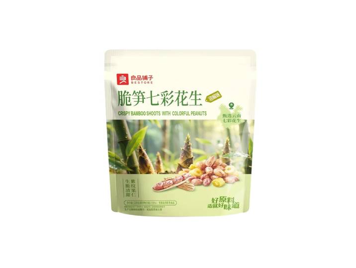 Bestore Krokante bamboescheuten &amp; zevenkleurige pinda's 120 g