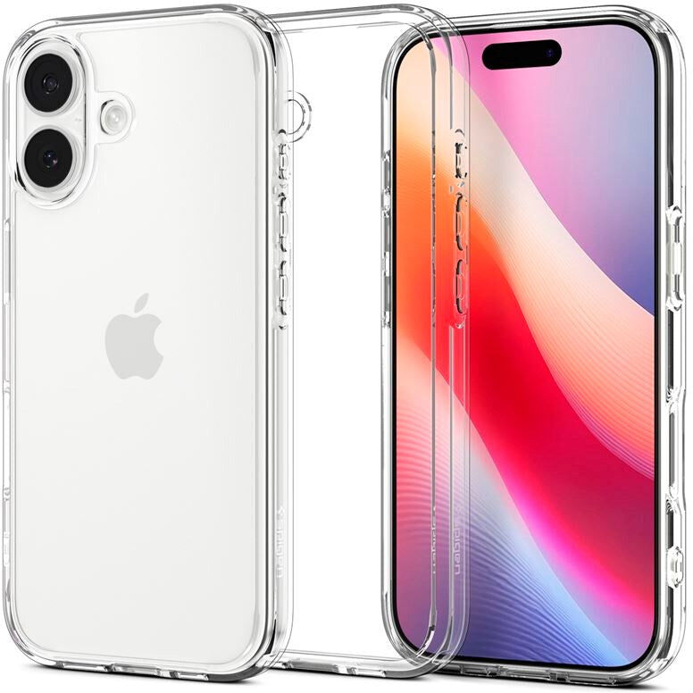 Spigen Ultra Hybrid Cover - iPhone 17 - Gennemsigtig