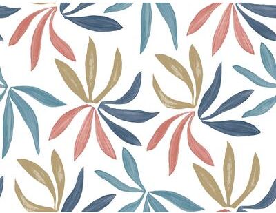 York Wallcoverings Little Garden Multicolor Wallpaper