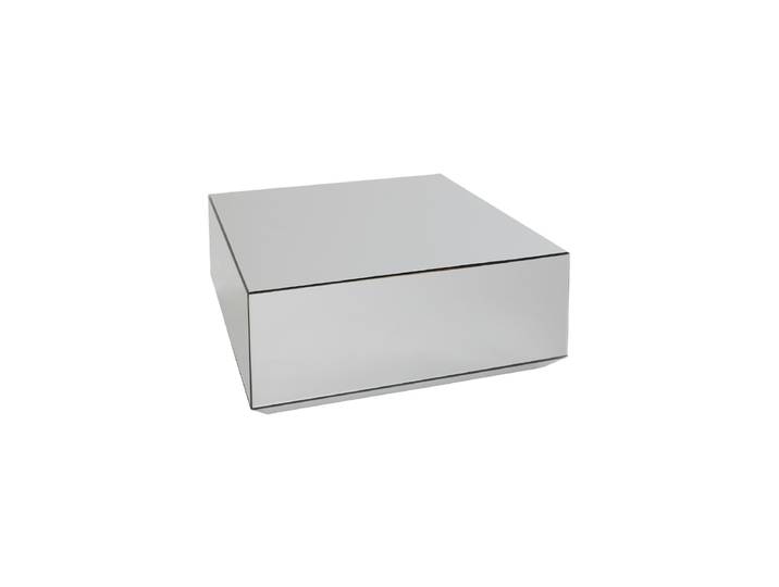 Design Couchtisch „Speculum“ 80 x 80 cm Schwarz AYTM