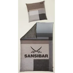 Bettwäsche SANSIBAR Satin (BL 155x220 cm) - BL 155x220 cm
