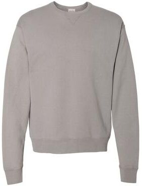 ComfortWash by Hanes GDH400 Men's Comfort Wash Fleece Sweatshirt in Concrete Grey size XL   Cotton/Polyester Blend