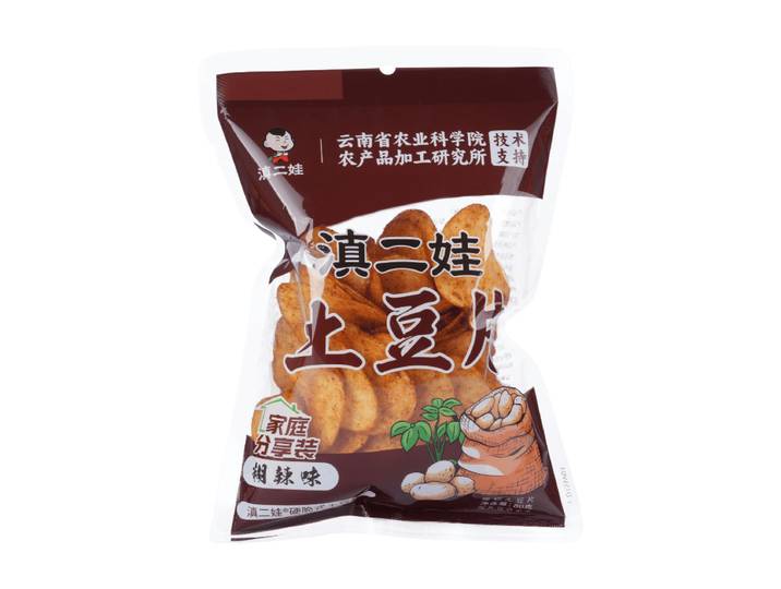 Dianerwa Chips plates de pomme de terre saveur épicée et picotante 80 g