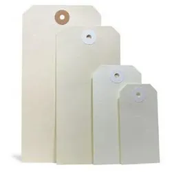 Transpak, Etiketten, Etiketten m.Anhängeöse Masse 80x160mm Qualität 190g/qm altweiss altweiss