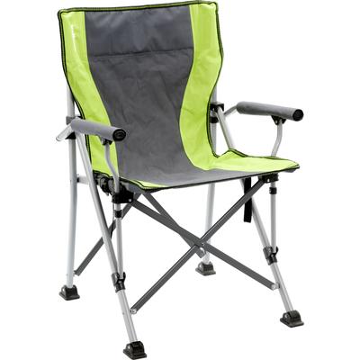 Faltstuhl BRUNNER "Faltsessel Raptor", grün (lime, grau, silberfarben, lime, grau), Stühle, B/H/T: 44cm x 90cm x 51cm, B:44cm H:90cm T:51cm