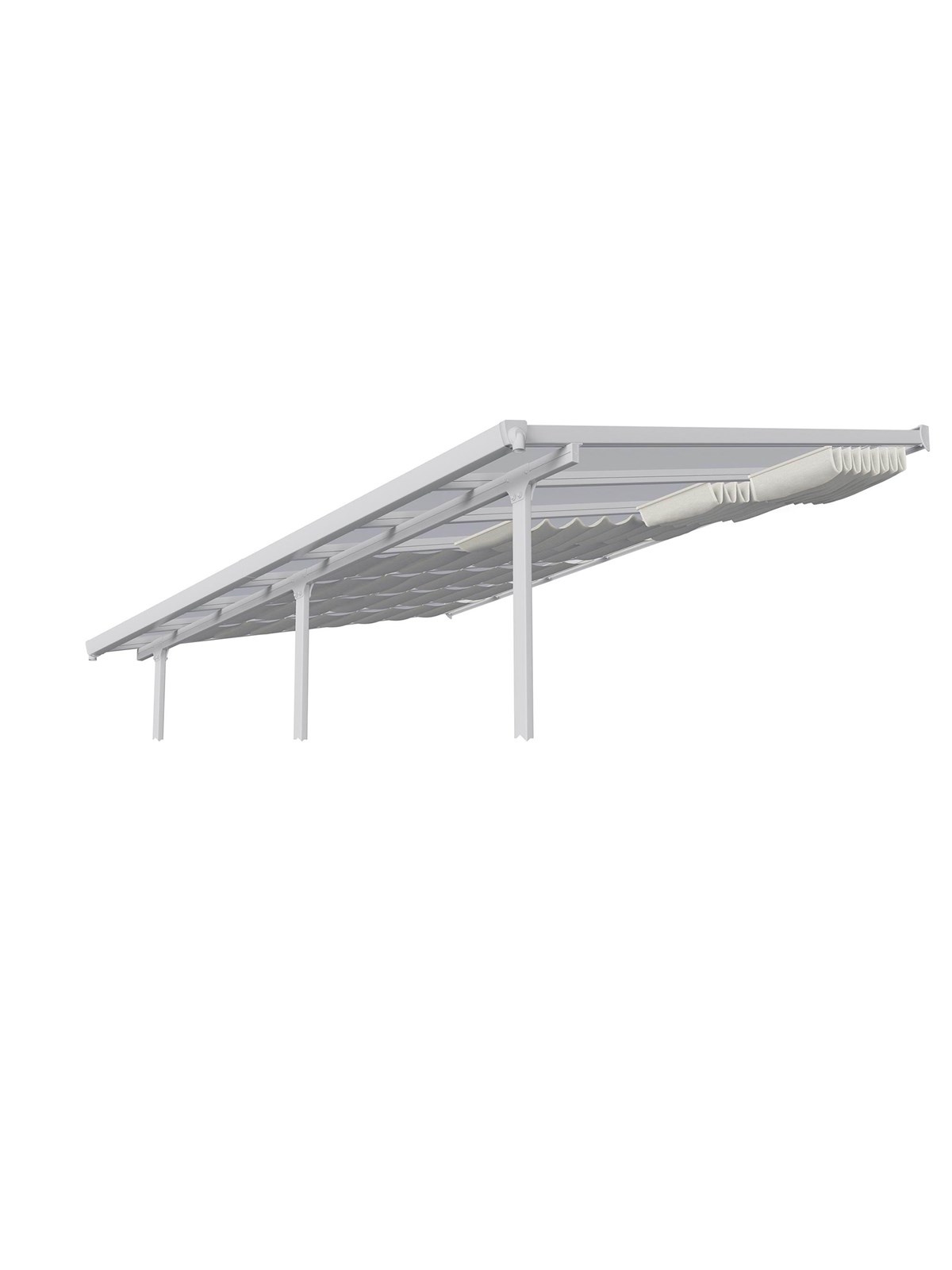 Canopia Roof blinds for Feria patio cover 16.1 m2 (3 x 5.46 m)
