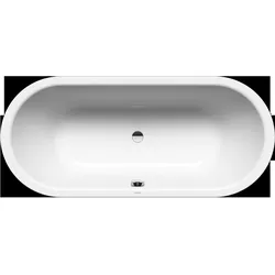 KALDEWEI CLASSIC DUO OVAL Modell 111, Oval-Badewanne, 180x80cm, 291200011001, Farbe: Alpinweiß mit Invisible Grip