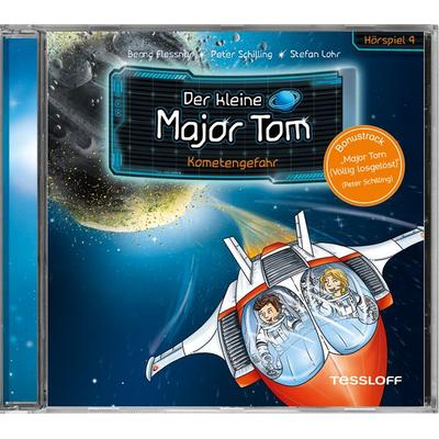 Der kleine Major Tom. Hörspiel 4: Kometengefahr - Bernd Flessner,Peter Schilling, CD, 9783788641047