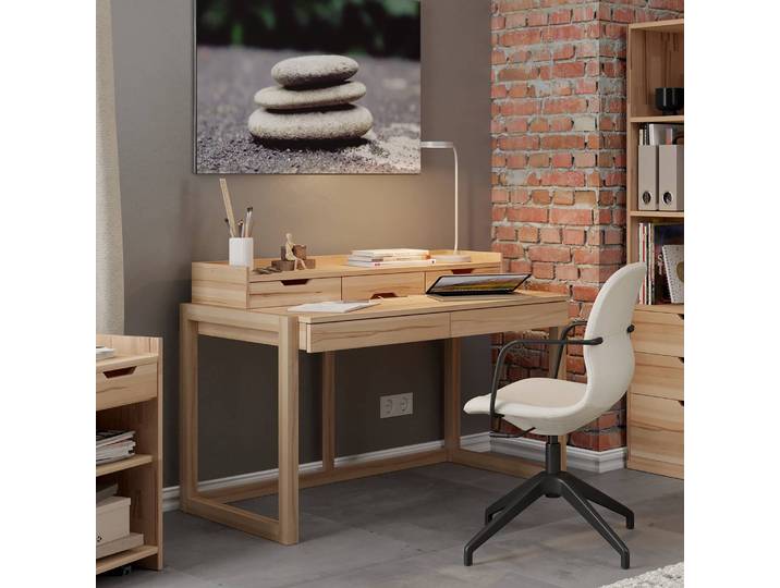 Bureau Genille 120 x 86 x 65cm Marron