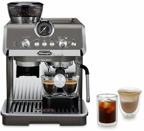 delonghi De'longhi Siebträgermaschine La Specialista Arte Evo Titanium - - MaxiCoffee