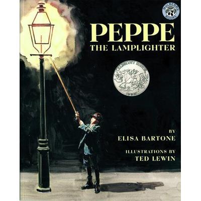 Peppe the Lamplighter, Gebundene Ausgabe von Elisa Bartone, Harper Collins (US), 978-0-688-10268-5