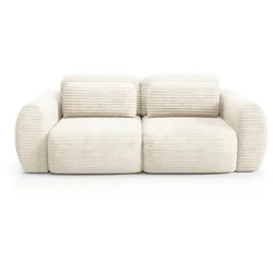 SOFA Camilla 3 Sitzplätze Gebrochenes Weiß