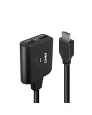Lindy 2 Port HDMI 4K60 Splitterkabel (38356)