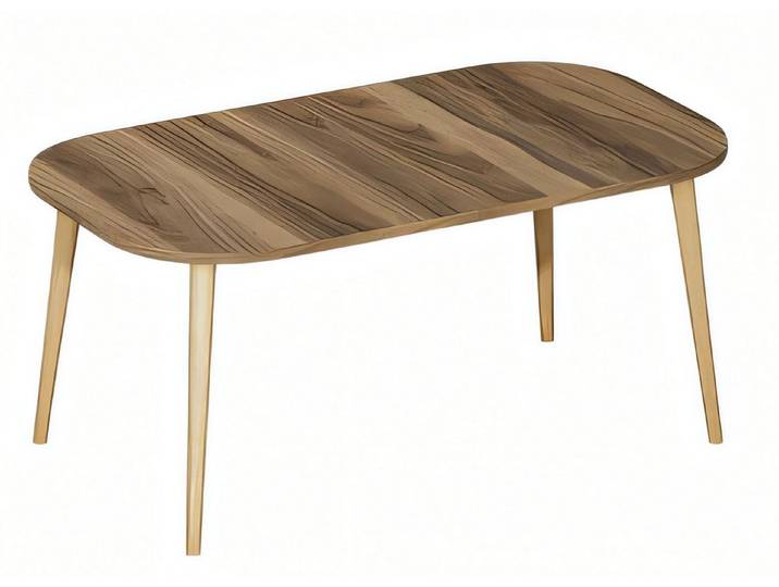 Xlmoebel Couchtisch Moderner Holz-Couchtisch in hellem Braun von XLMOEBEL (Packung, Moderner Holz-Couchtisch), Made in Europa