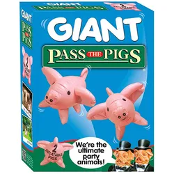 Winning Moves Pass The Pigs - Giant Inflatable Pigs (EN) (WIN1919) (Englisch, 2 - 6 Spieler)