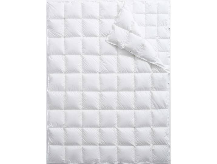 Billerbeck Daunenduvet Interlaken weiss Baumwolle/Daunen 240 x 240 cm Gänsedaunen - Schweizer Möbelhersteller