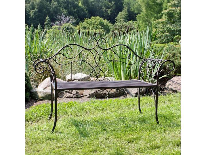 Gartenbank Eisen 2-Sitzer Selene