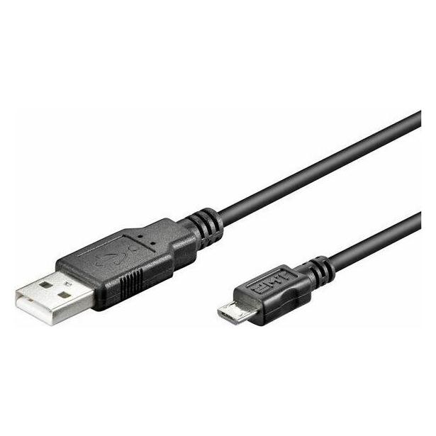 MicroConnect USB-Kabel (5 m, USB 2.0) (USBABMICRO5)