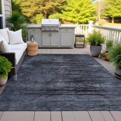 Addison Rugs Machine Washable Indoor/Outdoor Modern Forest Chantille Rug