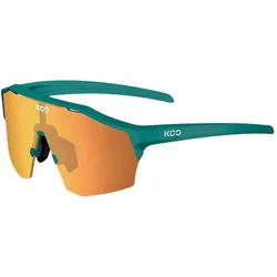 KOO, Unisex, Sportbrille, Alibi (Persian Green Matt Orange, Orange), Grün, Mehrfarbig, Schwarz, Orange