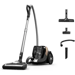 Rowenta RO7C44E0, Staubsauger, Schwarz, Braun