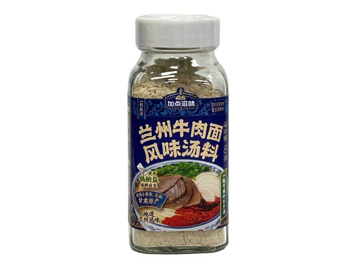 Jiadianziwei Base de bouillon pour nouilles au bœuf de Lanzhou - 110 g